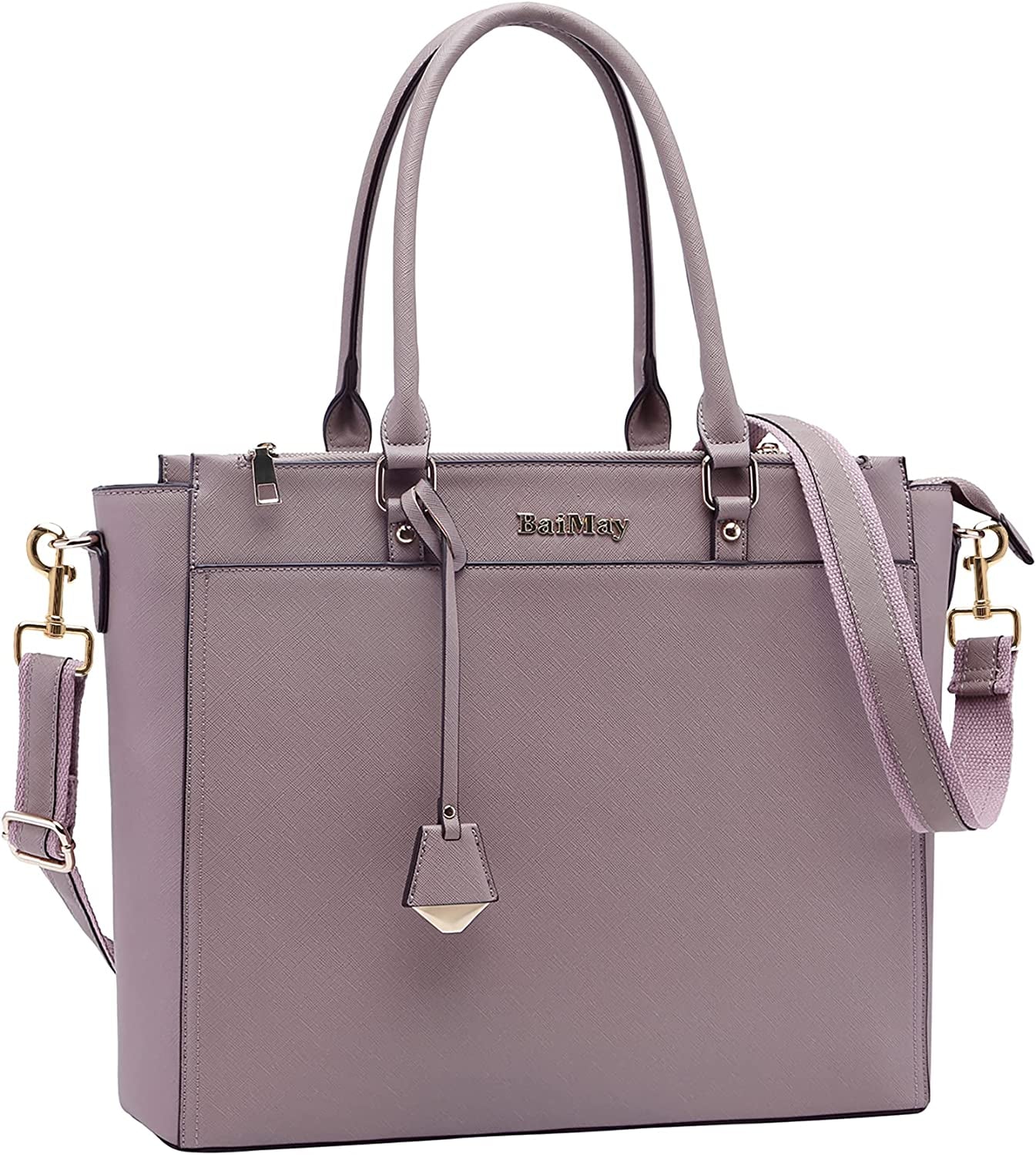 Laptop Bag for Women,Tote Bag,15.6-17 Inch Laptop Bag, Large Tote Bag Teacher Bag Work Bag Briefcase with Multi-Pockets for Girls Work University Travel,Birthday Mother'S Day Graduation Gift for Her